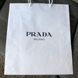 Extra large Prada shopping bag